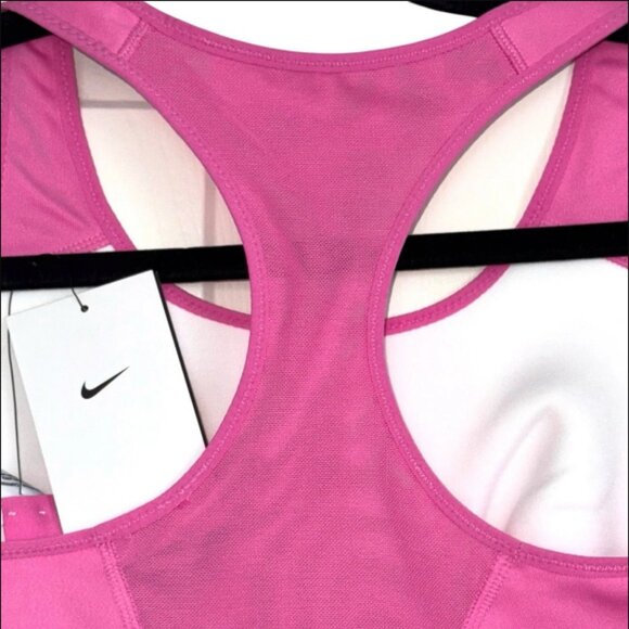 NWT Nike Dri-FIT Shape 2.0 High Impact Women's Pink Sports Bra XL MSRP $42 - Picture 2 of 3